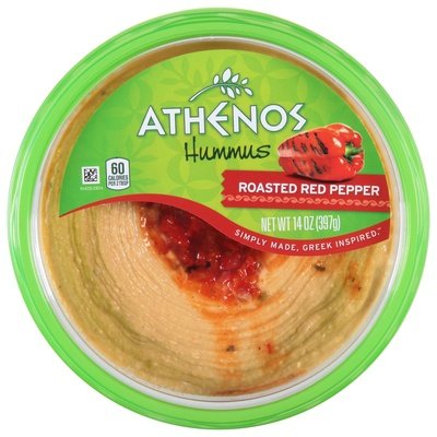 Athenos Hummus Roasted Red Pepper 14 Oz 6/14 Oz [Peterson #31295]