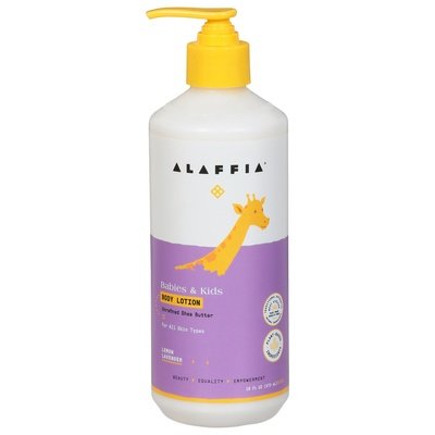 Alaffia Kids Body Lotion, Lemon Lavender 16 OZ [UNFI #16571] T