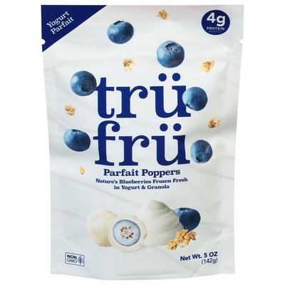 Tru Fru Parfait Poppers Blueberries 12/5 Oz [UNFI #69438]