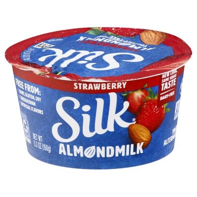 Silk Alm Yog Strawberry 8/5.30 OZ [UNFI #14915]