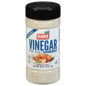 Badia Spices Seasoning Vinegar And Seasalt 6/6 OZ [UNFI #90400]