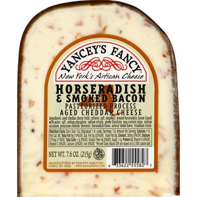 Yanceys Fancy Cheddar Smk Bacon Horse Wed Ew 10/7.6 Oz [Peterson #17744]