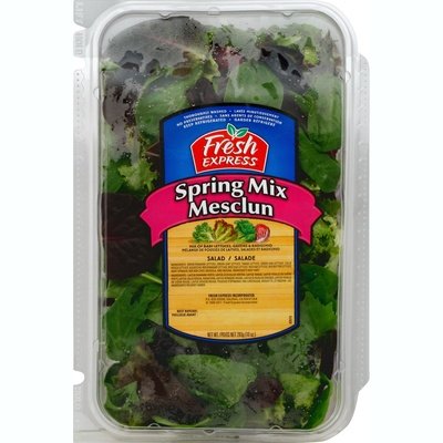 F.E.SPRING MIX CLAMSHELL 6/10OZ [Charlies #016-02925]