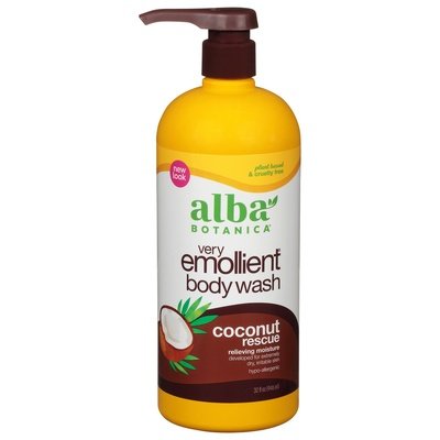 Alba Bot Emlnt Bth Shwr Gl Cnut Rscu Og 32 OZ [UNFI #48802] T