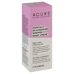 Acure Rdclly Rjvntng Whpd Night Crm 1.7 OZ [UNFI #47690] T