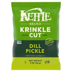 Kettle Chips Dill Pickle 24/2 OZ [UNFI #60785]