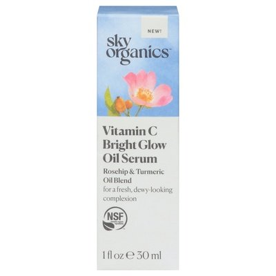 Sky Organics Oil Serum Vitaminc Bright Glow 1 Oz [UNFI #43505]