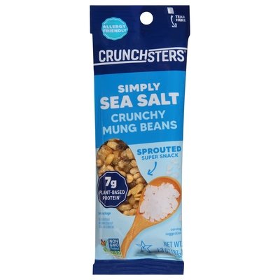 Crunchsters Sprtd Prtn Snk Sea Salt 12/1.3 OZ [UNFI #83434]