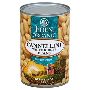 OG2 Eden Foods No Slt Wht Kidney Beans 12/15 OZ [UNFI #19277]