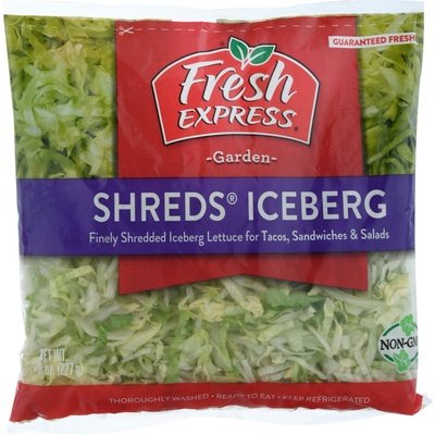 F.E.SHREDDED LETTUCE 6/8OZ [Charlies #016-02946]
