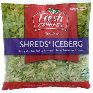 F.E.SHREDDED LETTUCE 6/8OZ [Charlies #016-02946]