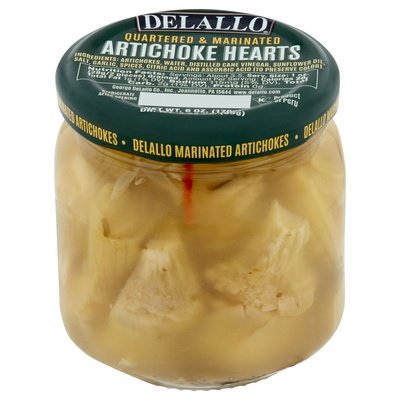 Delallo Mrntd Artick Hrt 12/6 OZ [UNFI #64869]
