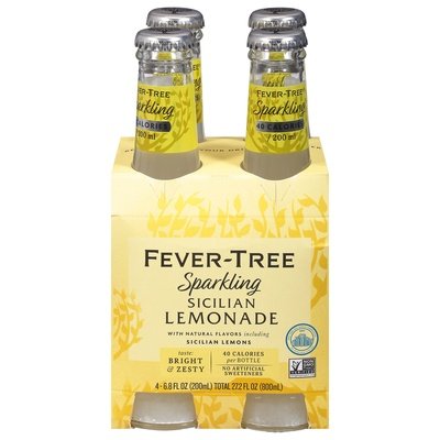 Fever-Tree Sparkling Sicilian Lemonade 6/4/6.8 Oz [UNFI #23135]