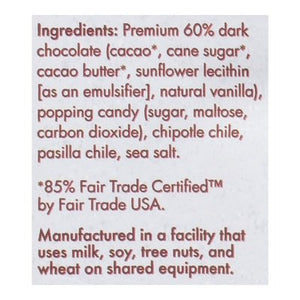 Chuao Chocolatier Firecracker Dark Chocolate 12/2.8 Oz [UNFI #46317]