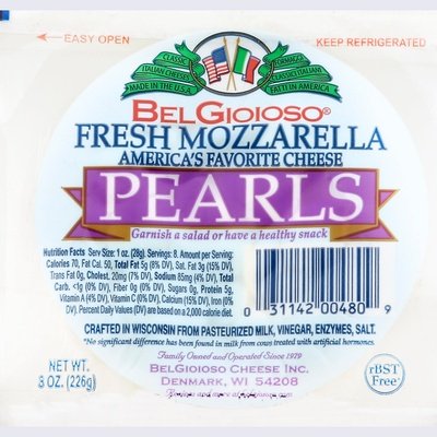 Bel Gioioso Mozz Pearl Thermoform Ball 12/8 Oz [Peterson #00748]