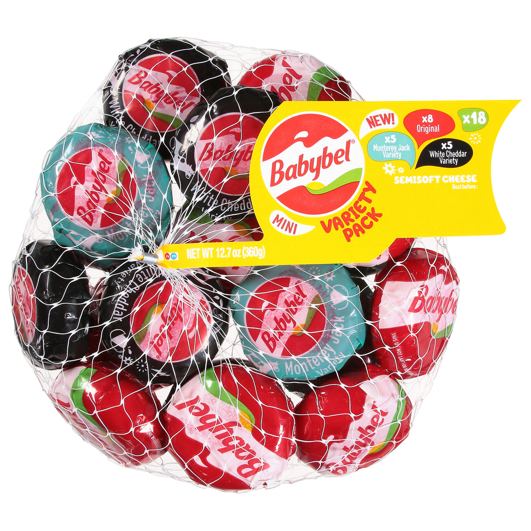 Babybel Cheese Mini Variety 18CT 6/12.7 OZ [UNFI #09907]