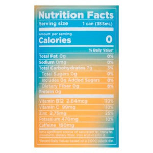 Positive Beverage Positive Energy Poppin Orange 12/12 Oz [UNFI #77911]