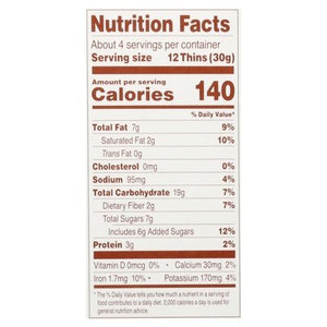 Simple Mills Chocolate Mint Sweet Thins 6/4.25 OZ [UNFI #10549]