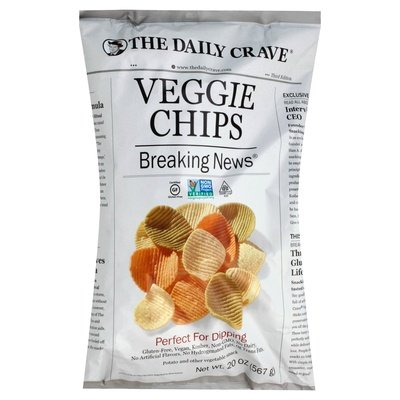 The Daily Crave Veggie Chips Pallet 90/20 Oz [UNFI #46196]