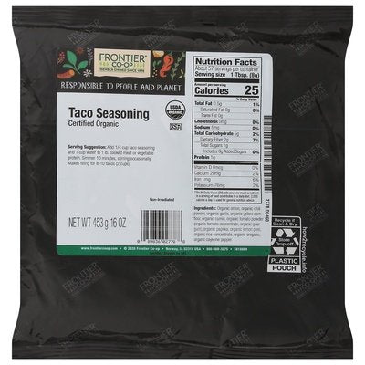 OG2 Frontier Taco Seasoning 1 LB [UNFI #03647]