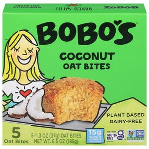Bobos Oat Bites Cnut Gf 6/5/1.3OZ [UNFI #13495]