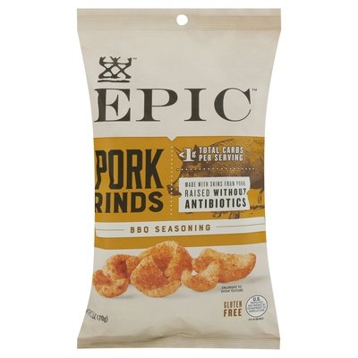 Epic Artisanal Pork Rinds Texas Bbq 12/2.5 OZ [UNFI #49897]