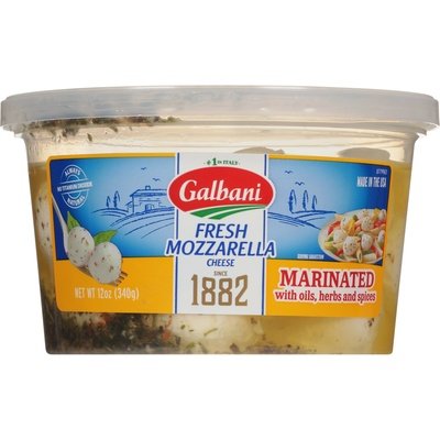 Galbani Mozzarella Fresh Marinated 6/12 Oz [Peterson #11330]