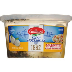 Galbani Mozzarella Fresh Marinated 6/12 Oz [Peterson #11330]