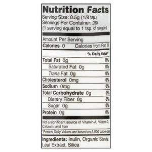 Sweetleaf Stevia Plus Fiber Shkr 4 OZ [UNFI #66285]