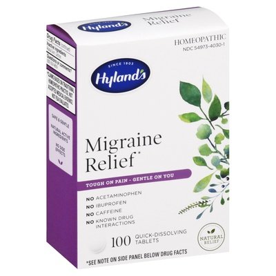 Hylands Migraine Relief 3/100 Tab [UNFI #45970]
