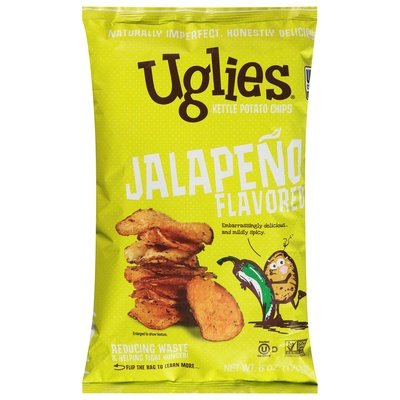 Uglies Jalepeno Potato Chips 12/6 Oz [UNFI #19605]