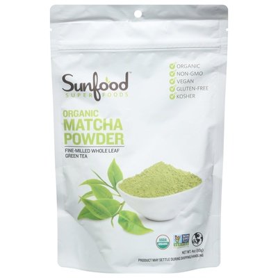 OG2 Sunfood Matcha Green Tea 4 OZ [UNFI #54165] T