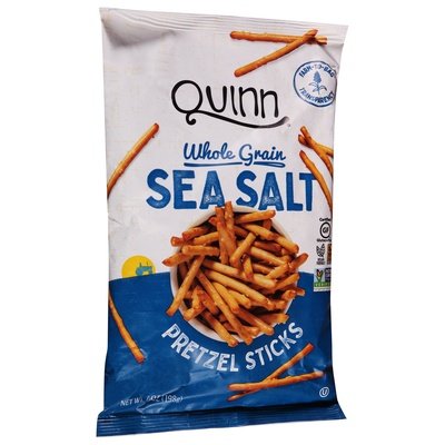 Quinn Snacks Clssc Sea Salt Pretzels 8/7 OZ [UNFI #83219]