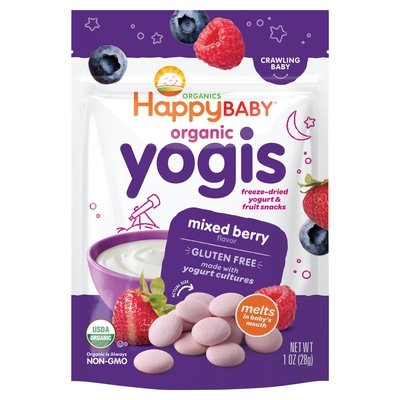 OG2 Happy Baby YOGis Mixed Berry 8/1 OZ [UNFI #28550]