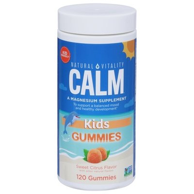 Natural Vitality Gummies- Sweet Citrus 120 CT [UNFI #08555] T