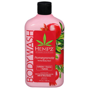 Hempz Pomegranate Body Wash 17 FZ [UNFI #92623] T