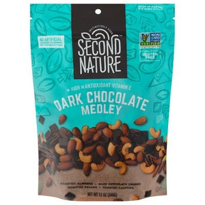 Second Nature Dark Chocolate Nut Medley 6/12 OZ [UNFI #02493]