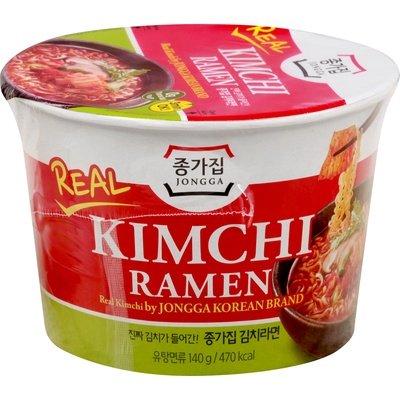 Jongga Kimchi Ramen Bowl 6/4.93 Oz [UNFI #44390]