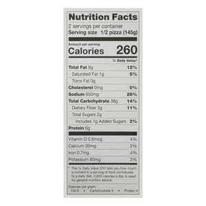 Afb Vegan Harvest Pizza_ 6/10.2 OZ [UNFI #76344]