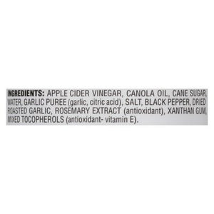 Briannas Garlic Vinaigrette Dressing 6/12 Oz [UNFI #81279]