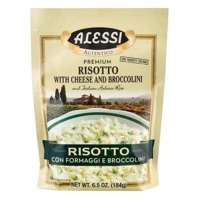 Alessi Risotto, Broccolini Cheese 6/6.5 OZ [UNFI #80815]