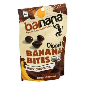 OG2 Barnana Banana Bites Chocolate 12/3.5 OZ [UNFI #80606]