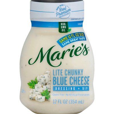 MARIES,LITE BLUE CHEESE D 6/12OZ [Charlies #019-04001]