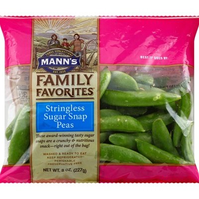 MANN,PEA SUGAR SNAP 12/8OZ [Charlies #016-03319]