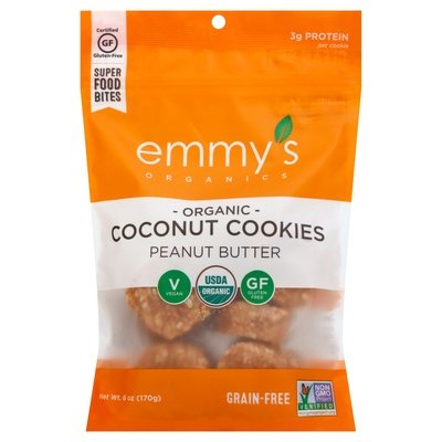 OG2 Emmys Oganics Pb Coconut Cookies 8/6 OZ [UNFI #37242]