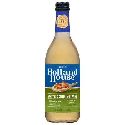 Holland House White Cooking Wine 10% 12/16 Oz [UNFI #69827]