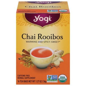 OG2 YOGi Tea Chai Rooibos 6/16 BAG [UNFI #27104] T