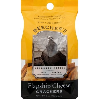 Beechers Crackers Flagship Cheese 12/5 Oz [Peterson #50077]