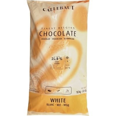 Callebaut White Chocolate Callets 25.9% 2/22 LB [Peterson #04963] ***PRICE PER LB***