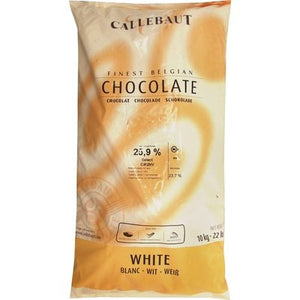 Callebaut White Chocolate Callets 25.9% 2/22 LB [Peterson #04963] ***PRICE PER LB***